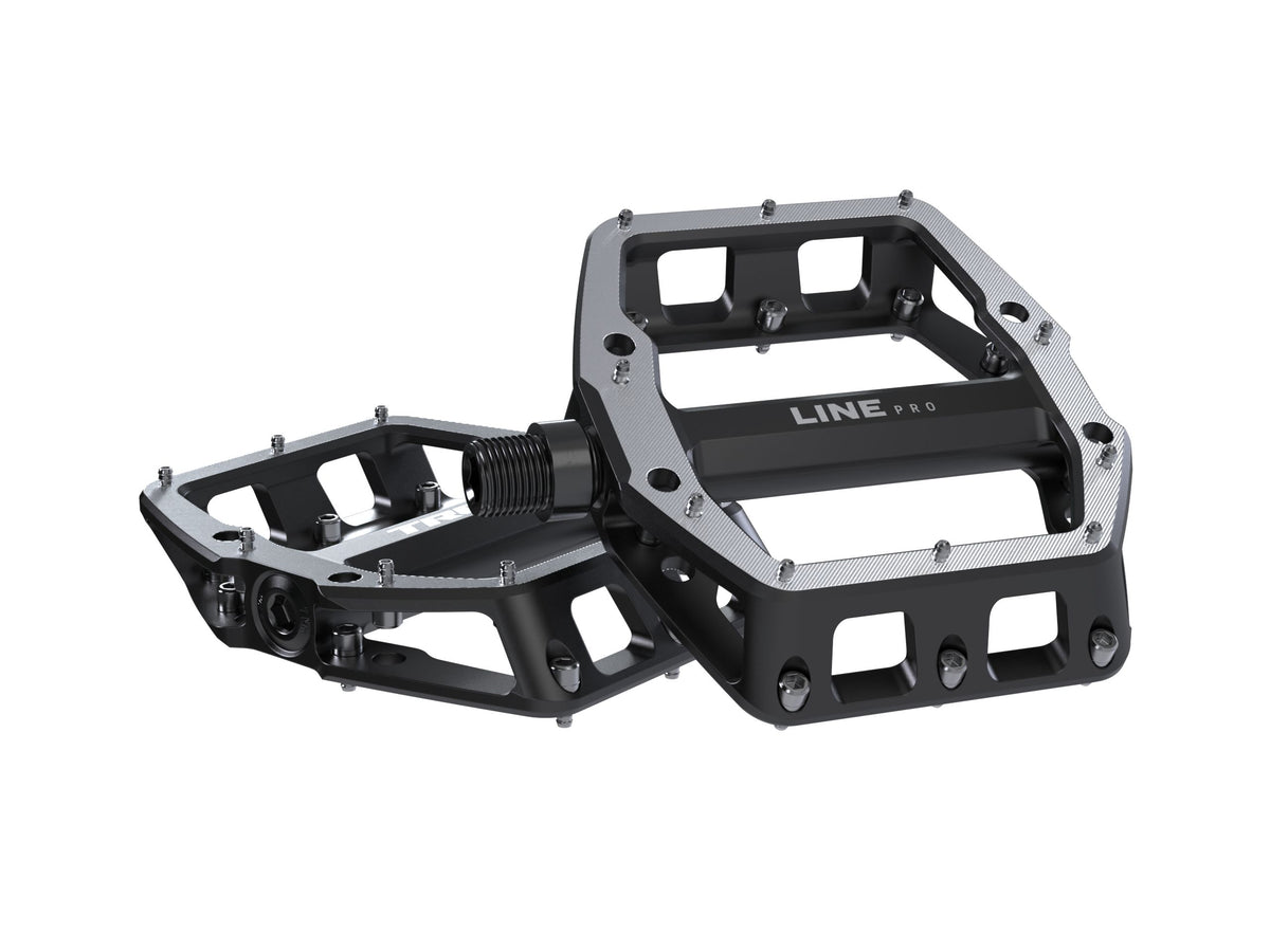 Juego de pedales de plataforma Trek Line Pro negro